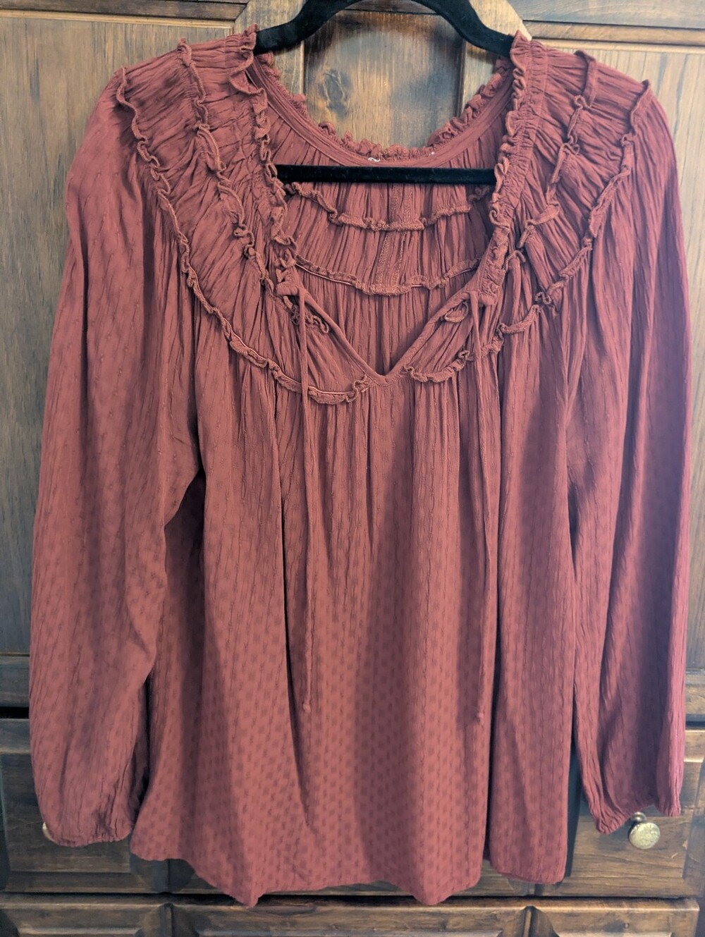 G&L Carlee Top in Maroon